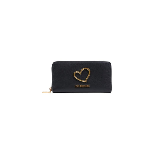 Love Moschino Black Polyethylene Wallet - Qutton
