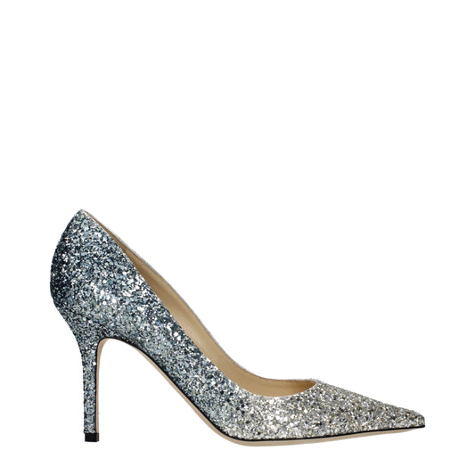 Jimmy Choo Gray Plastic Pumps - Qutton