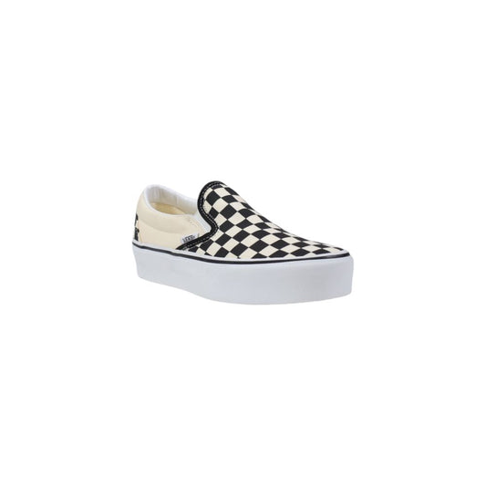 Vans White Fabric Platform Sneakers - Qutton