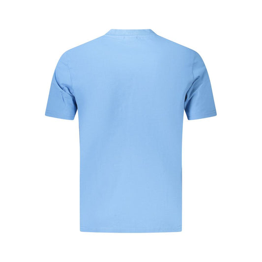 Napapijri Azzurro Cotton Men T-Shirt