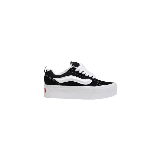 Vans Black And White Suede Leather Chunky Sneakers