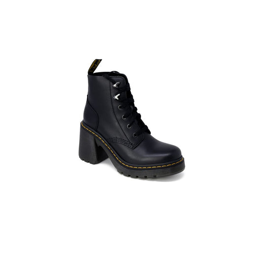 Dr. Martens Black Leather Ankle Boots - Qutton