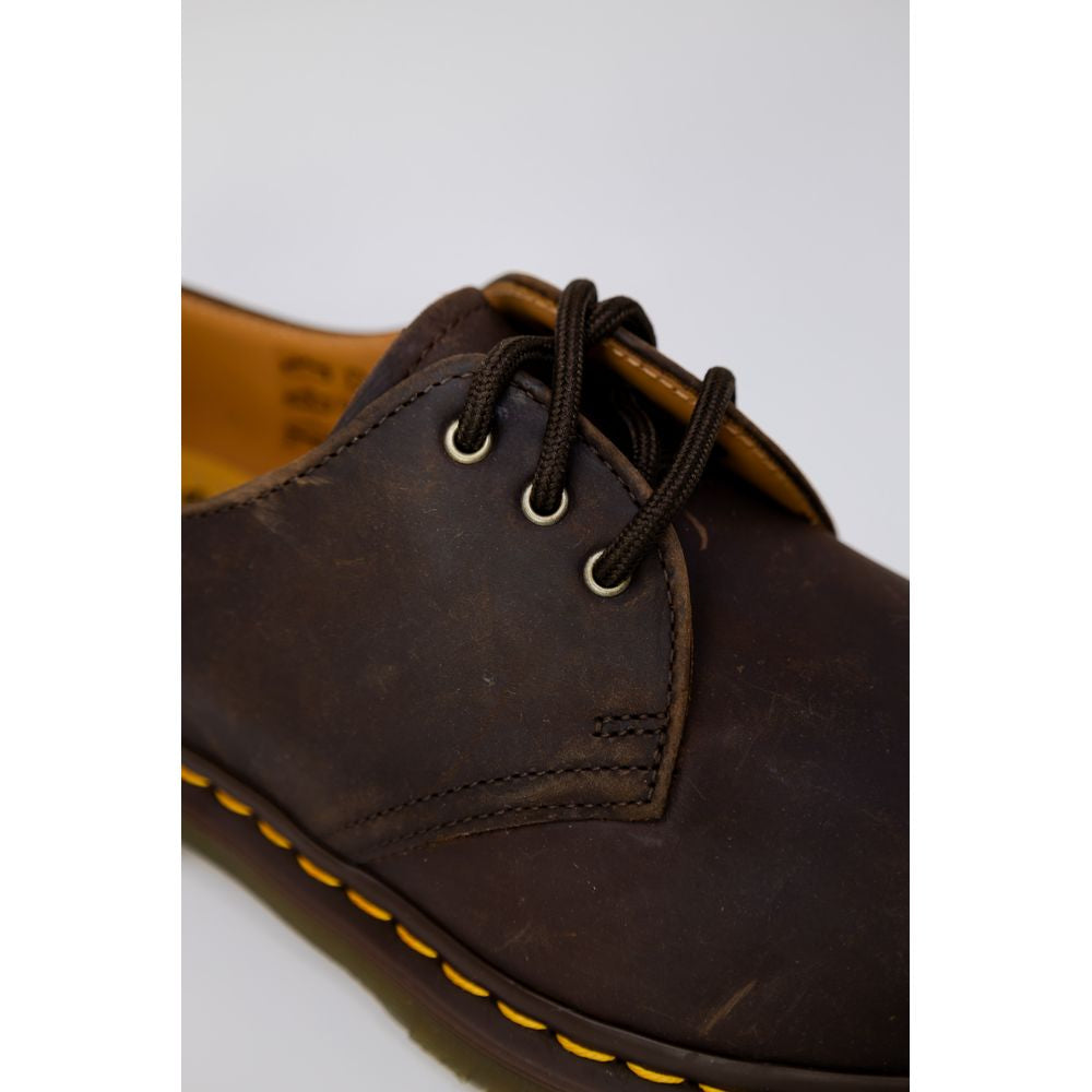 Dr. Martens Brown Leather Oxfords And Derbies