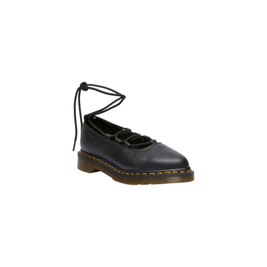 Dr. Martens Black Leather Platform Pumps