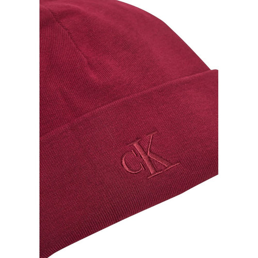 Calvin Klein Bordeaux Viscose Cap (Baseball Hat)