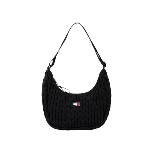 Tommy Hilfiger Black Recycled Polyester Handbag - Qutton