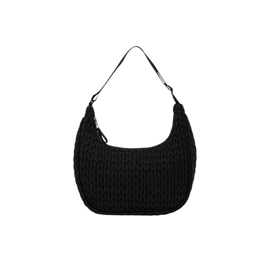 Tommy Hilfiger Black Recycled Polyester Handbag - Qutton