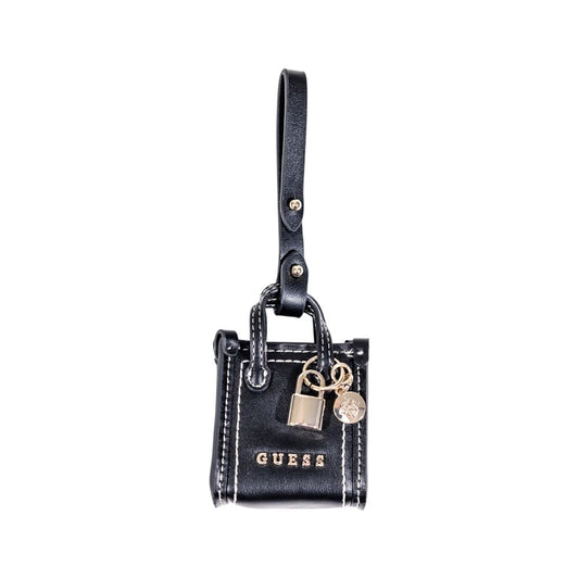 Guess Black Polyethylene Keychain