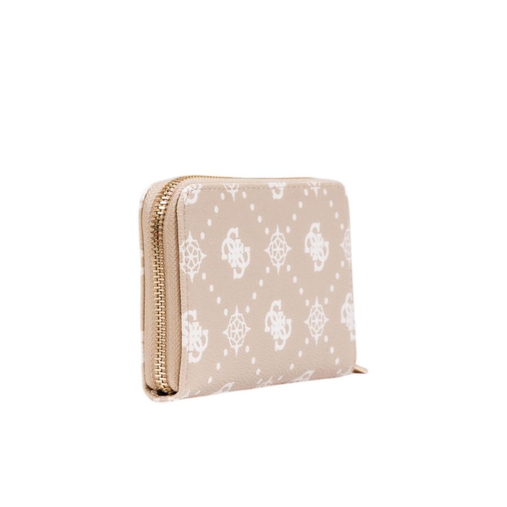 Guess Beige Polyethylene Wallet