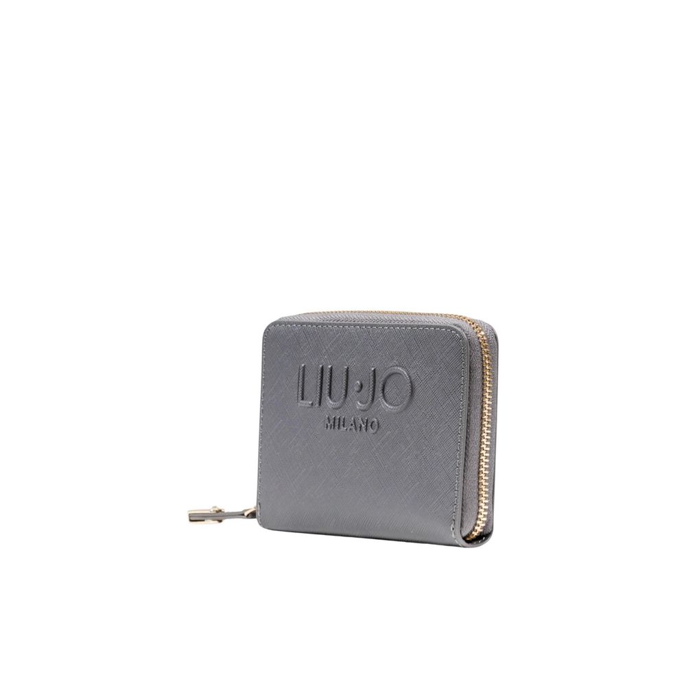 Liu Jo Gray Polyethylene Wallet