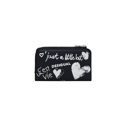 Desigual Black Polyethylene Wallet