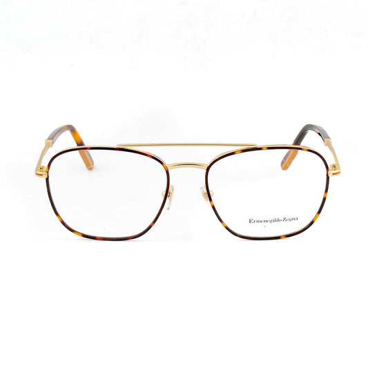 Ermenegildo Zegna Gold Metal Glasses (Frames)