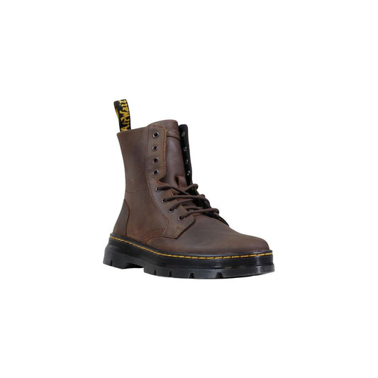 Dr. Martens Brown Leather Athletic Sneakers