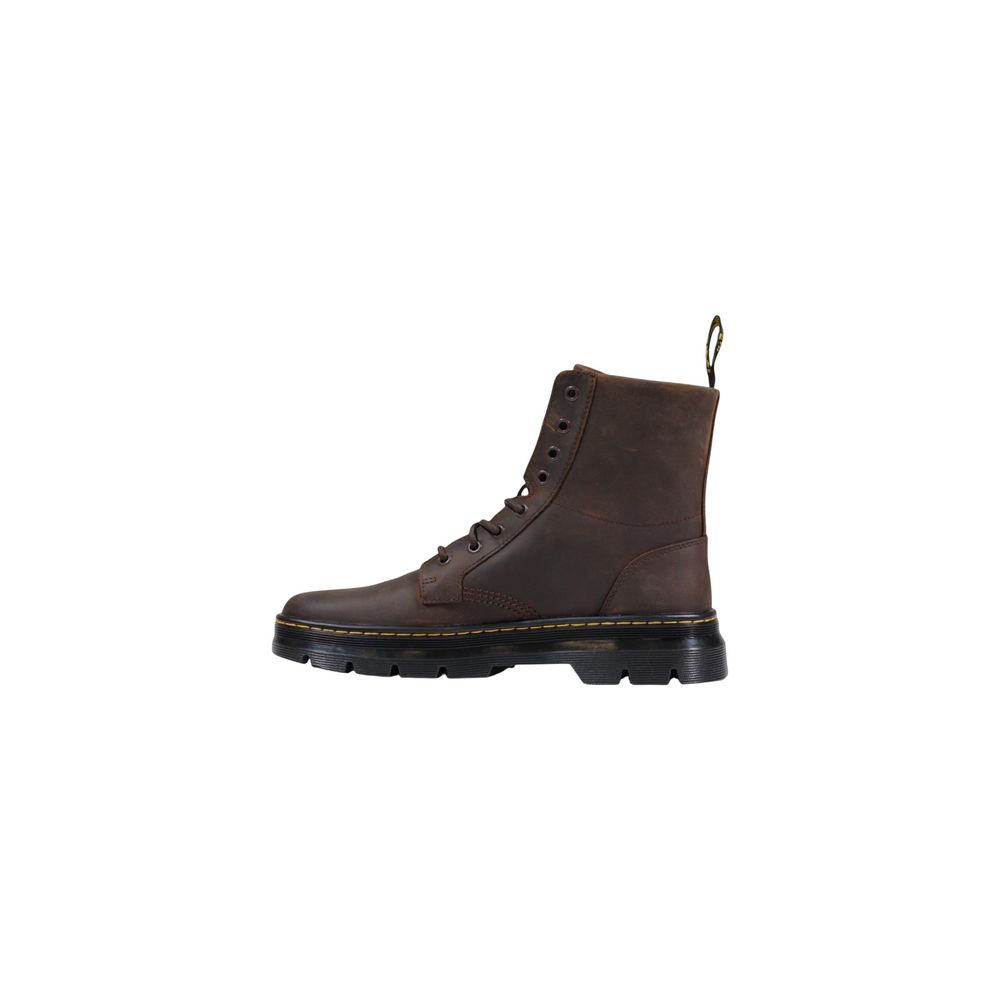 Dr. Martens Brown Leather Athletic Sneakers
