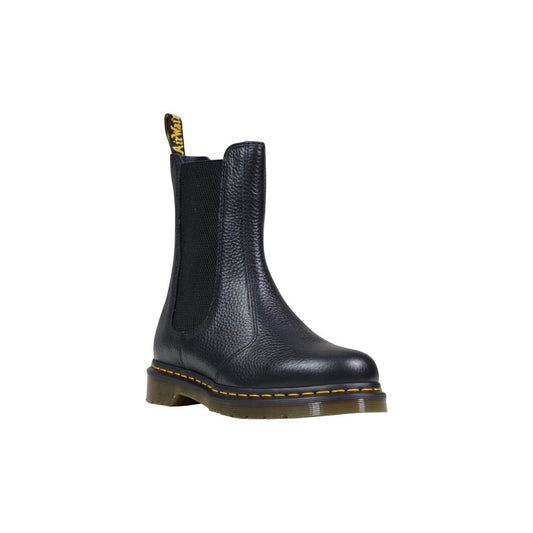 Dr. Martens Black Leather Ankle Boots - Qutton