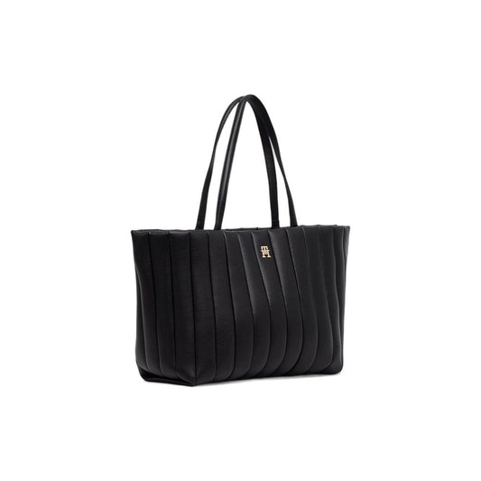 Tommy Hilfiger Black Polyethylene Handbag