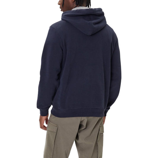 Napapijri Blue Cotton Hoodie