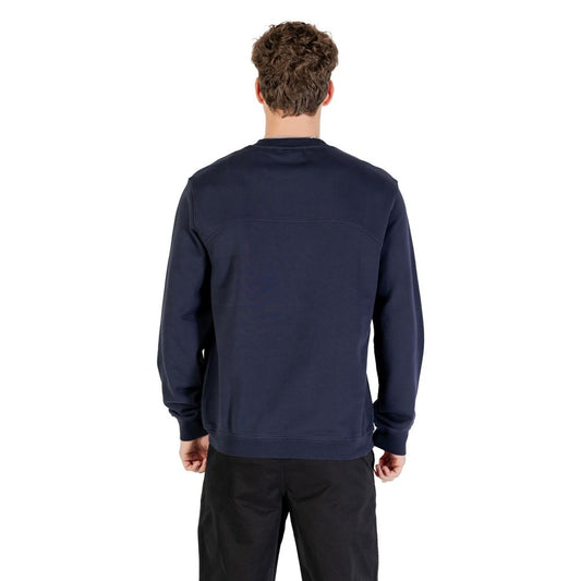 Napapijri Blue Cotton Sweatshirt