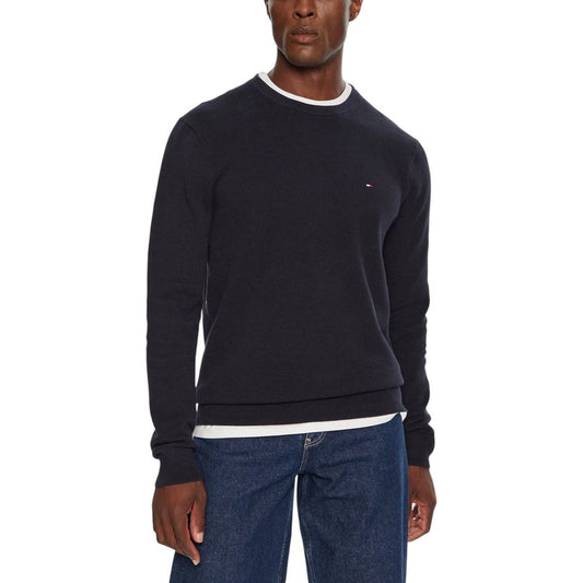 Tommy Hilfiger Blue Organic Cotton Sweatshirt