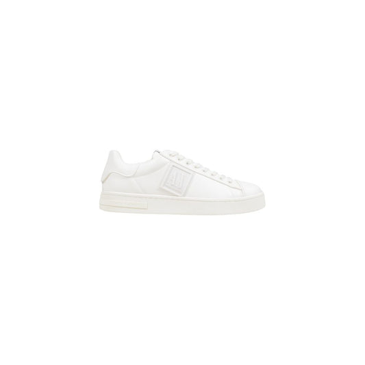 Armani Exchange White Polyester Low Top Sneakers