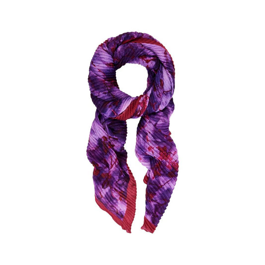Desigual Purple Polyester Foulard - Qutton