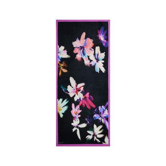 Desigual Black Viscose Foulard