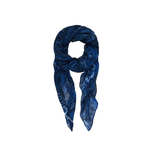 Desigual Blue Polyester Scarf - Qutton