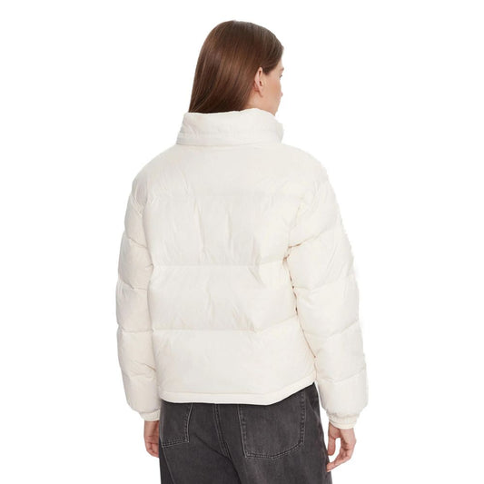Calvin Klein Jeans Cream Polyamide Coat - Qutton