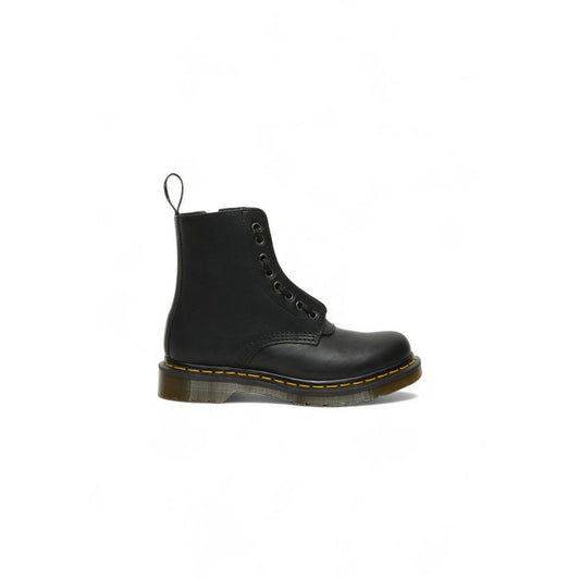 Dr. Martens Black Leather Lace-Up Boots