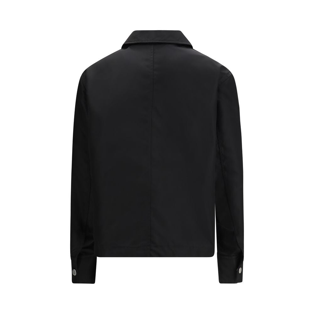 Ami Paris Black Polyamide Shell Jacket - Qutton