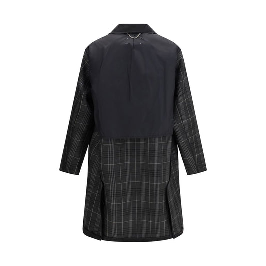 Margiela Black Polyester Coat