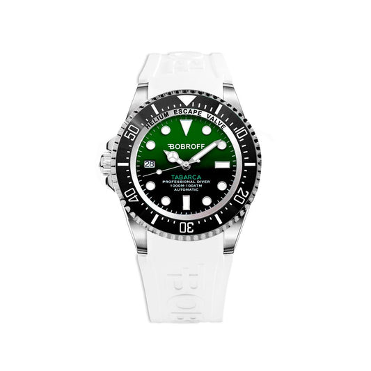 Bobroff White Synthetic Sport Watch - Qutton
