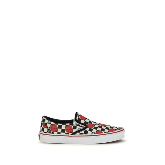 Valentino Garavani Multicolor Cotton Low Top Sneakers