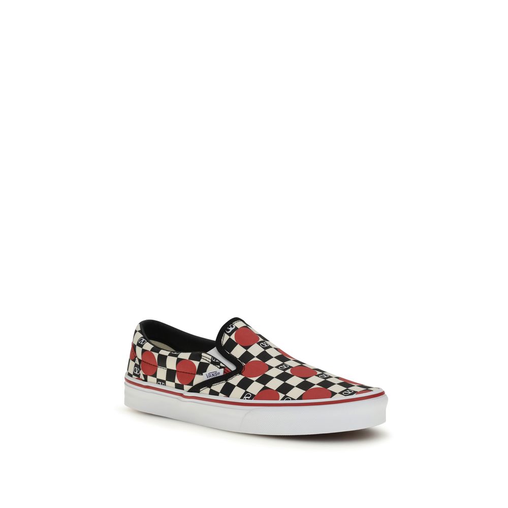 Valentino Garavani Multicolor Cotton Low Top Sneakers
