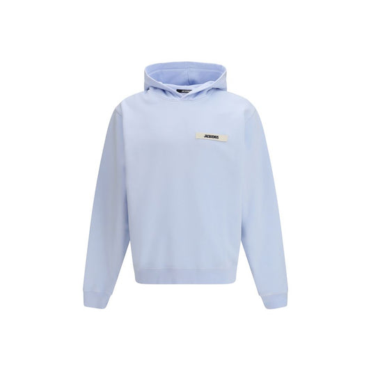 Jacquemus Blue Cotton Sweatshirt