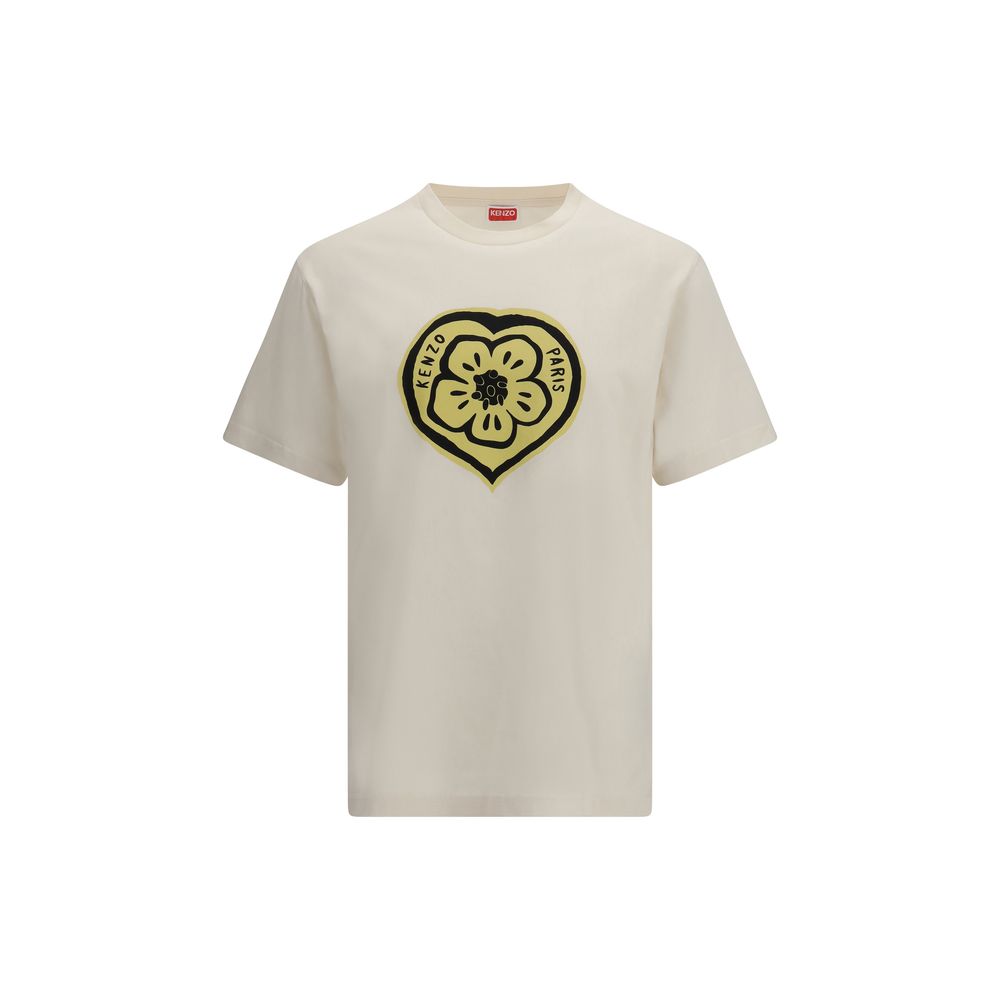 Kenzo Beige Cotton T-Shirt
