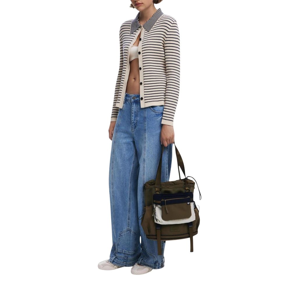 Desigual Green Polyester Backpack