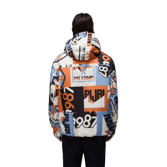 Napapijri Orange Recycled Polyester Shell Jacket