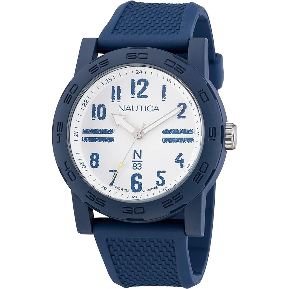 NAUTICA Blue Synthetic Sport Watch