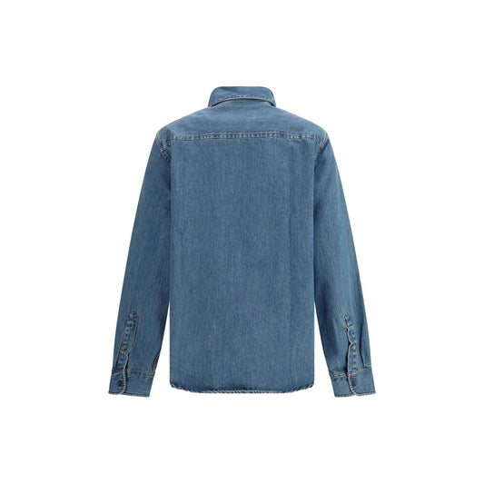 Ami Paris Blue Denim Shirt