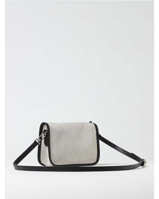 Longchamp Gray Cotton Crossbody Bag - Qutton