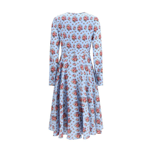 Dolce & Gabbana Multicolor Cotton Casual Dress