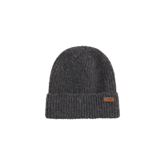 Barbour Gray Polyester Beanie