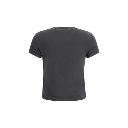 Dolce & Gabbana Gray Cotton T-Shirt