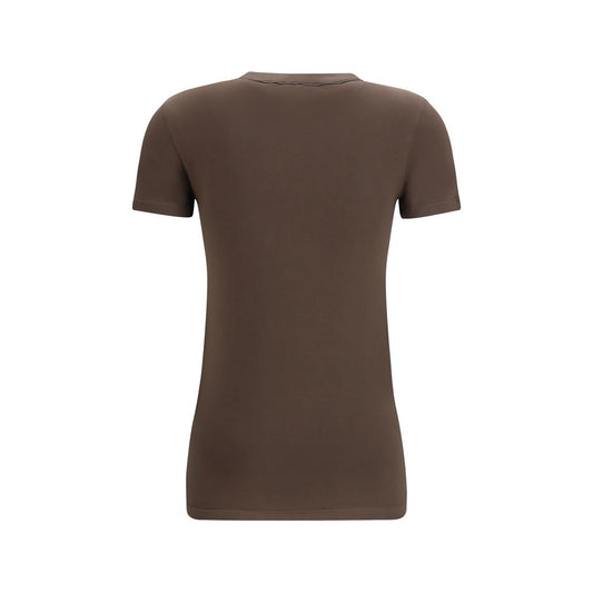 Brunello Cucinelli Brown Cotton T-Shirt - Qutton