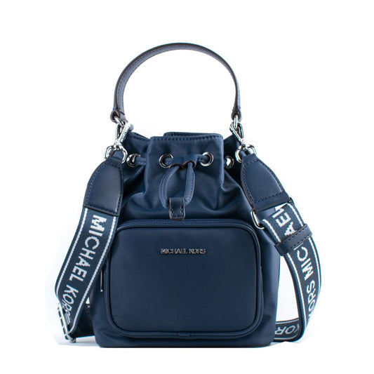 Michael Kors Blue Nylon Backet Bag