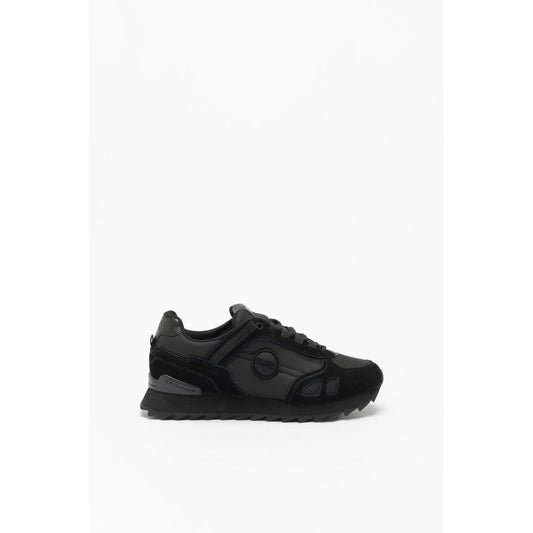 Colmar Black Leather Athletic Sneakers - Qutton