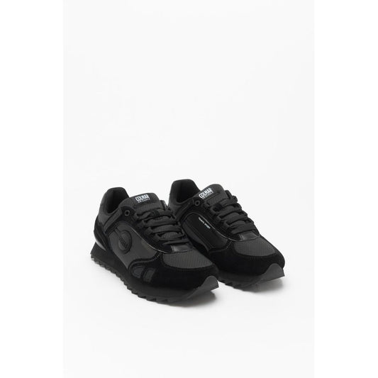 Colmar Black Leather Athletic Sneakers - Qutton