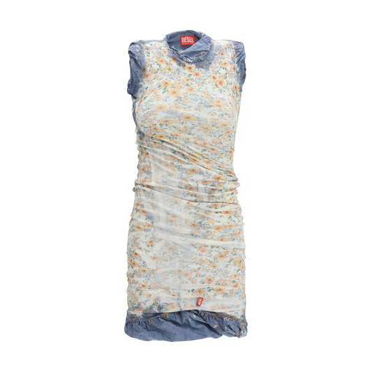 Diesel Multicolor Cotton Casual Dress - Qutton