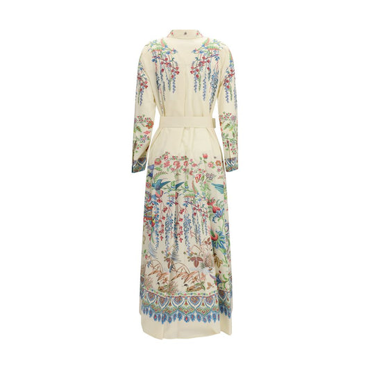 Etro White Cotton Casual Dress - Qutton